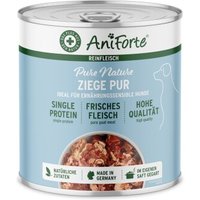 AniForte Nassfutter Ziege Pur (6 x 400g) 4,8 kg von AniForte