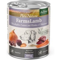 AniForte Nassfutter FarmsLamb Lamm 6 x 400 g 2,4 kg von AniForte