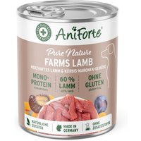 AniForte Nassfutter FarmsLamb Lamm 6 x 400 g 2,4 kg von AniForte