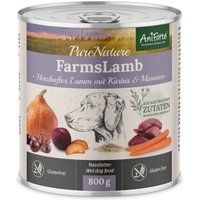 AniForte Nassfutter FarmsLamb Lamm 6 x 400 g 4,8 kg von AniForte