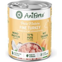 AniForte Fine Turkey Pute mit Süsskartoffel 400 g von AniForte