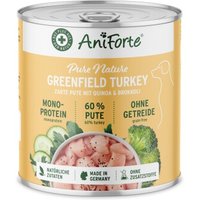 AniForte Nassfutter GreenfieldTurkey Pute 6 x 400 g 800 g von AniForte