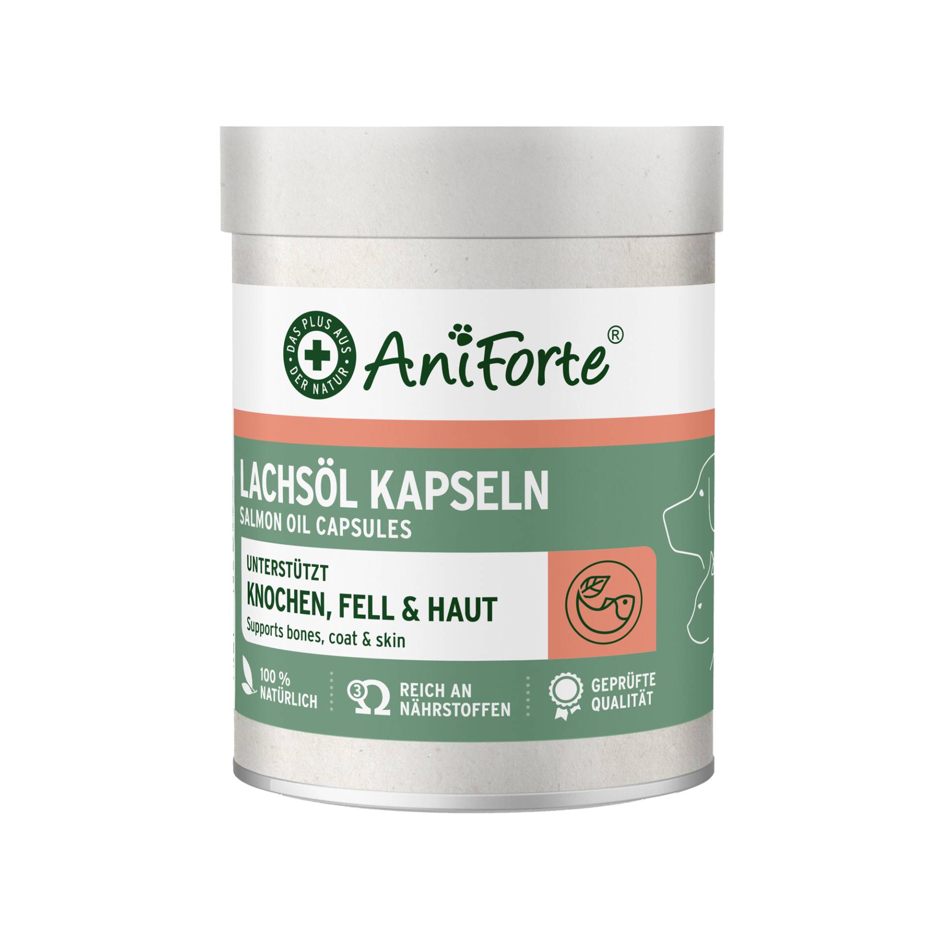 Aniforte Lachsöl - 200 Kapseln von AniForte