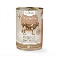 AniForte Nassfutter Rind Pur (6 x 400g) 2,4 kg von AniForte