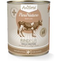 AniForte Nassfutter Rind Pur (6 x 400g) 4,8 kg von AniForte
