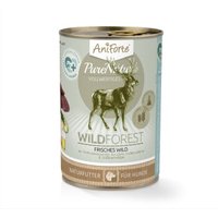 AniForte Nassfutter WildForest Wild mit Zucchini (6 x 400g) 2,4 kg von AniForte
