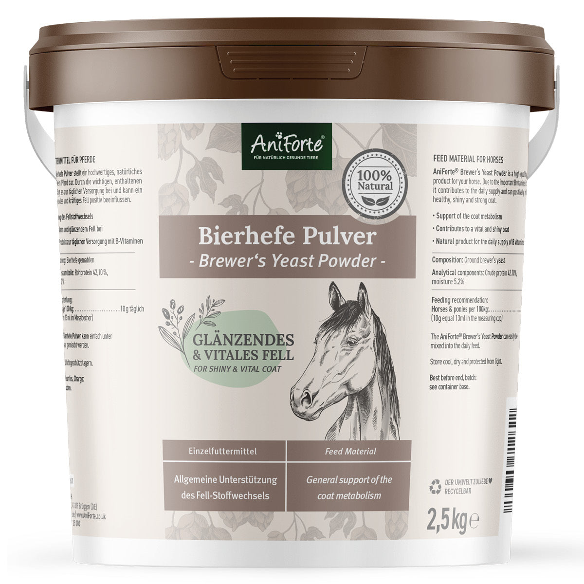 Bierhefe Pulver Bierhefe Pulver von AniForte
