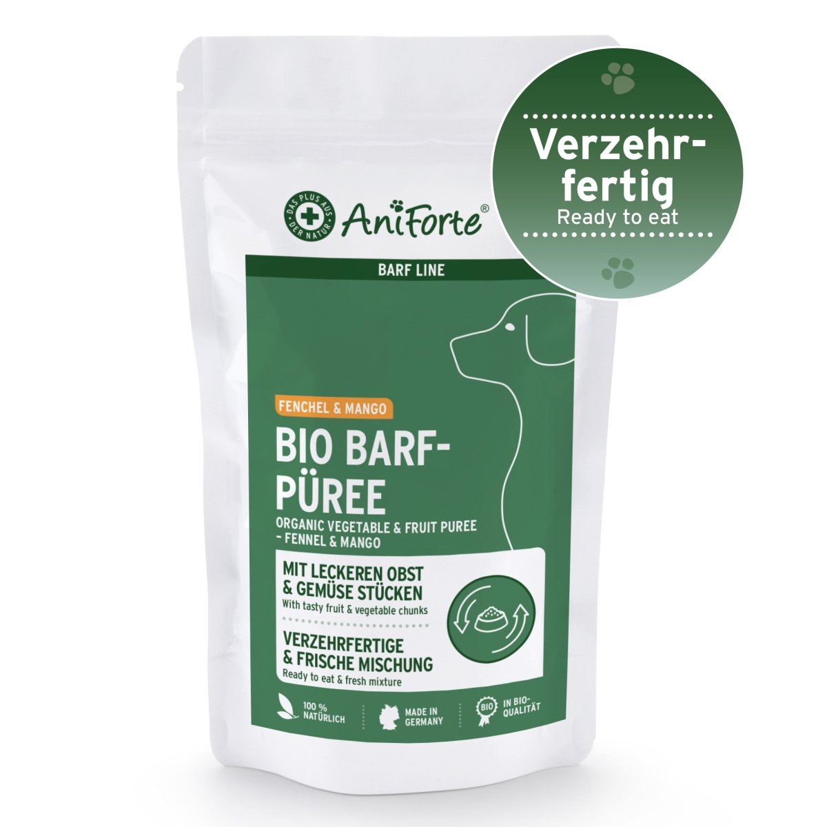 Bio BARF-Püree – "Fenchel & Mango" Bio BARF-Püree – "Fenchel & Mango" von AniForte