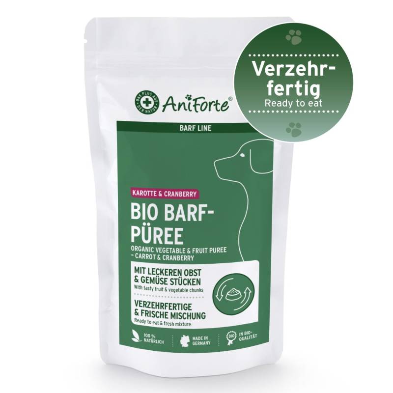Bio BARF-Püree – "Karotte & Cranberry" von AniForte