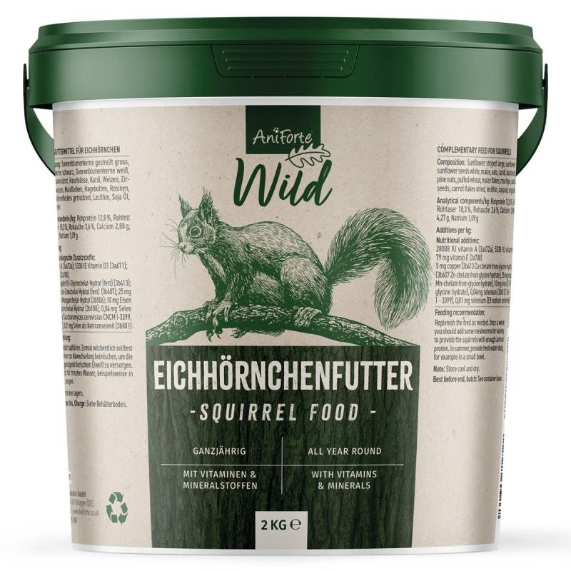 Eichhörnchenfutter - Zu schade zum Wegwerfen von AniForte