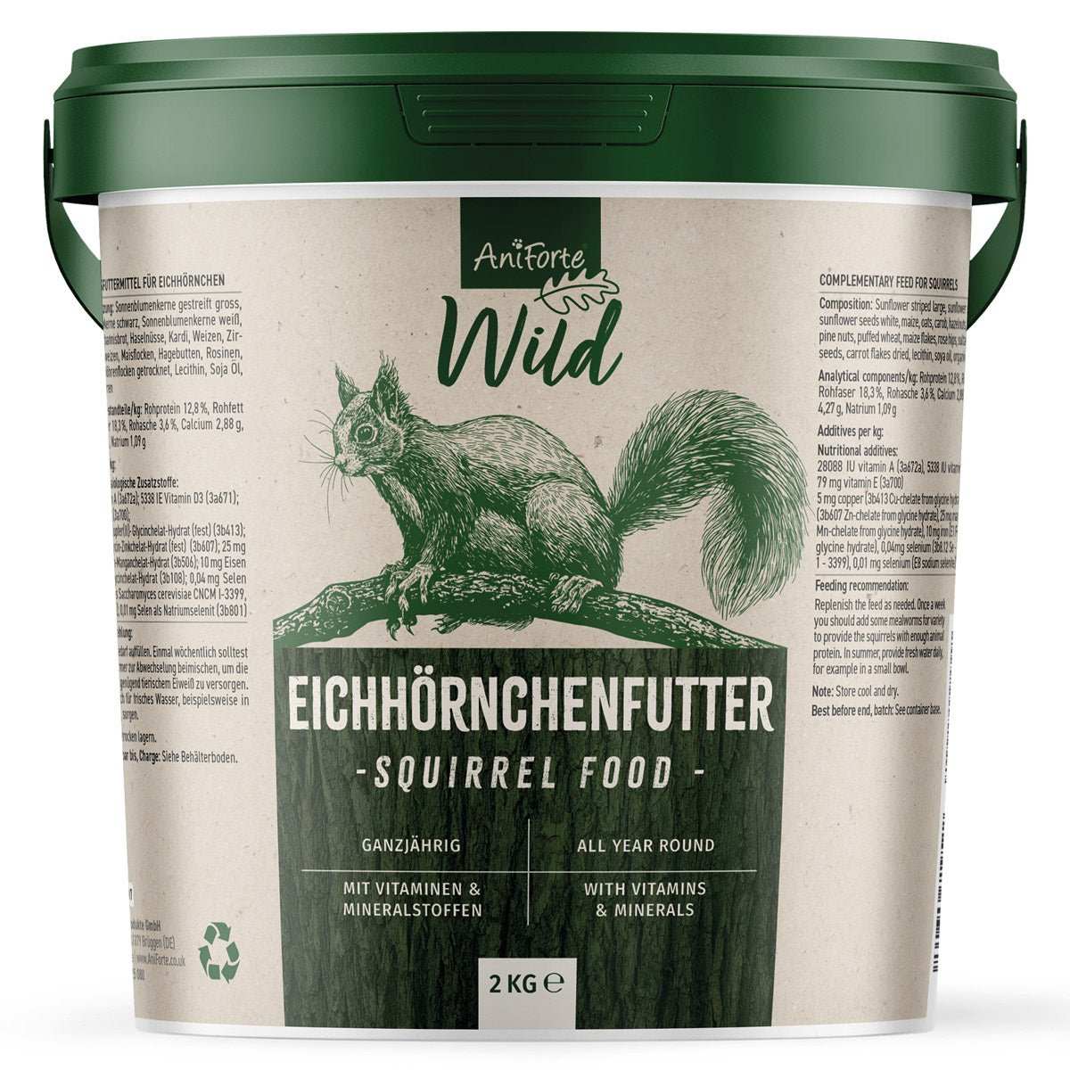 Eichhörnchenfutter Eichhörnchenfutter von AniForte
