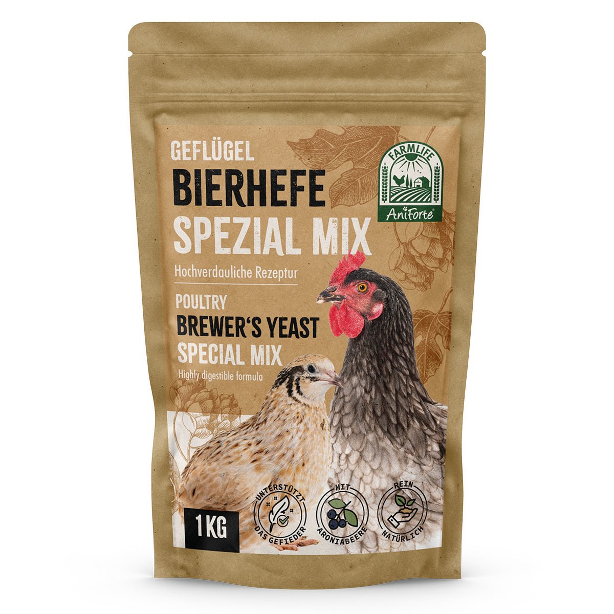 FarmLife Geflügel Bierhefe Spezial Mix FarmLife Geflügel Bierhefe Spezial Mix von AniForte