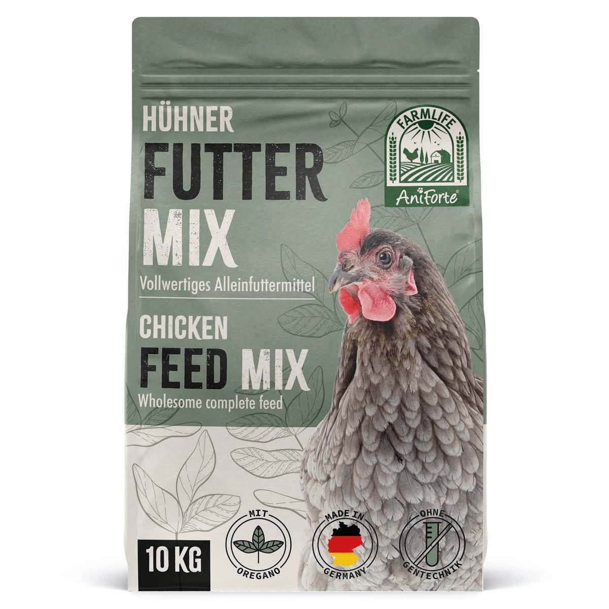 FarmLife Hühner Futter Mix mit Oregano von AniForte