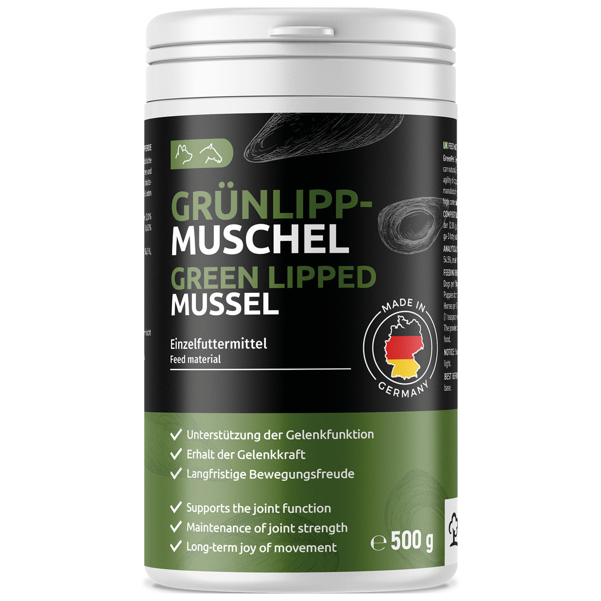 GreenPet Grünlippmuschelpulver 500 g GreenPet Grünlippmuschelpulver 500 g von AniForte