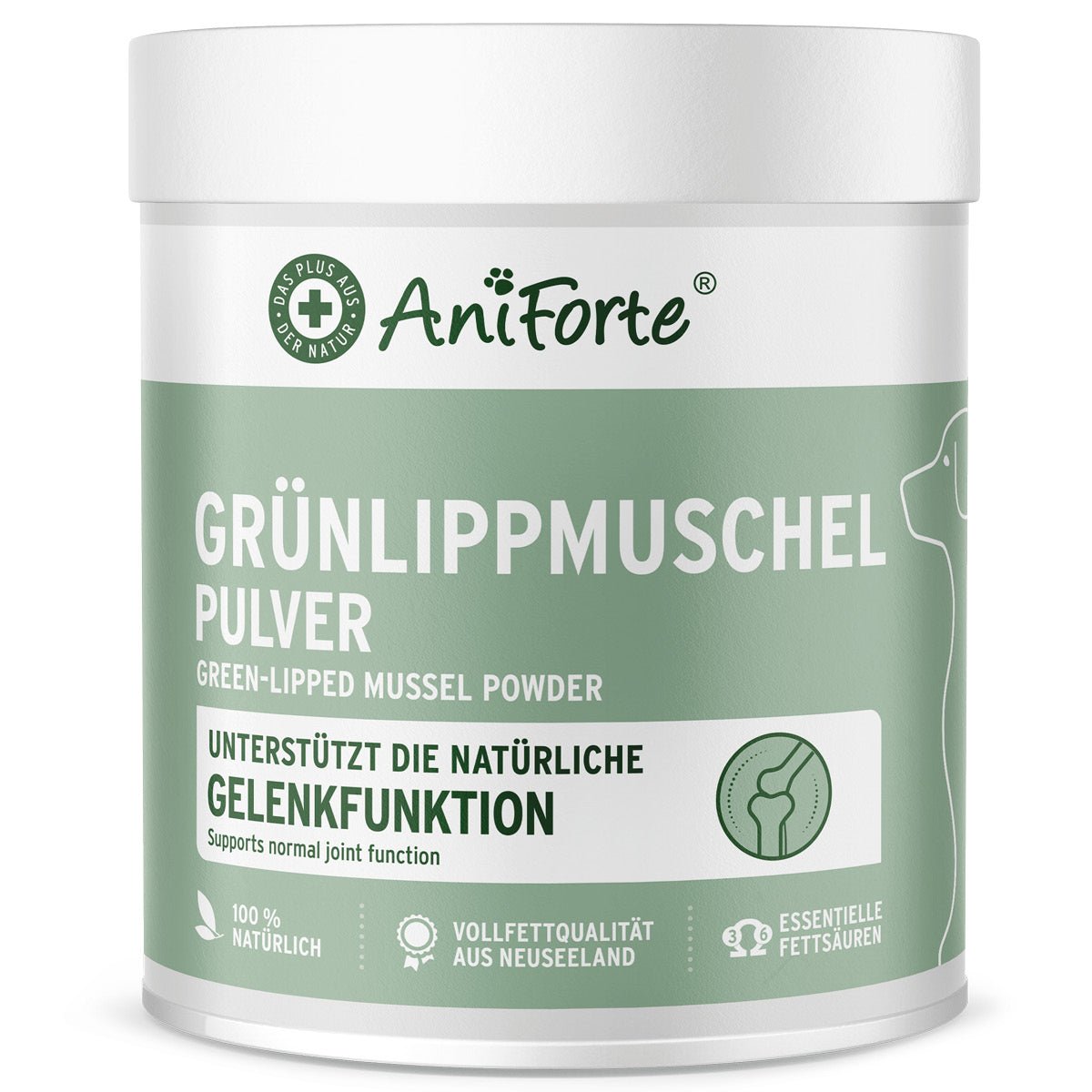 Grünlippmuschel Pulver von AniForte