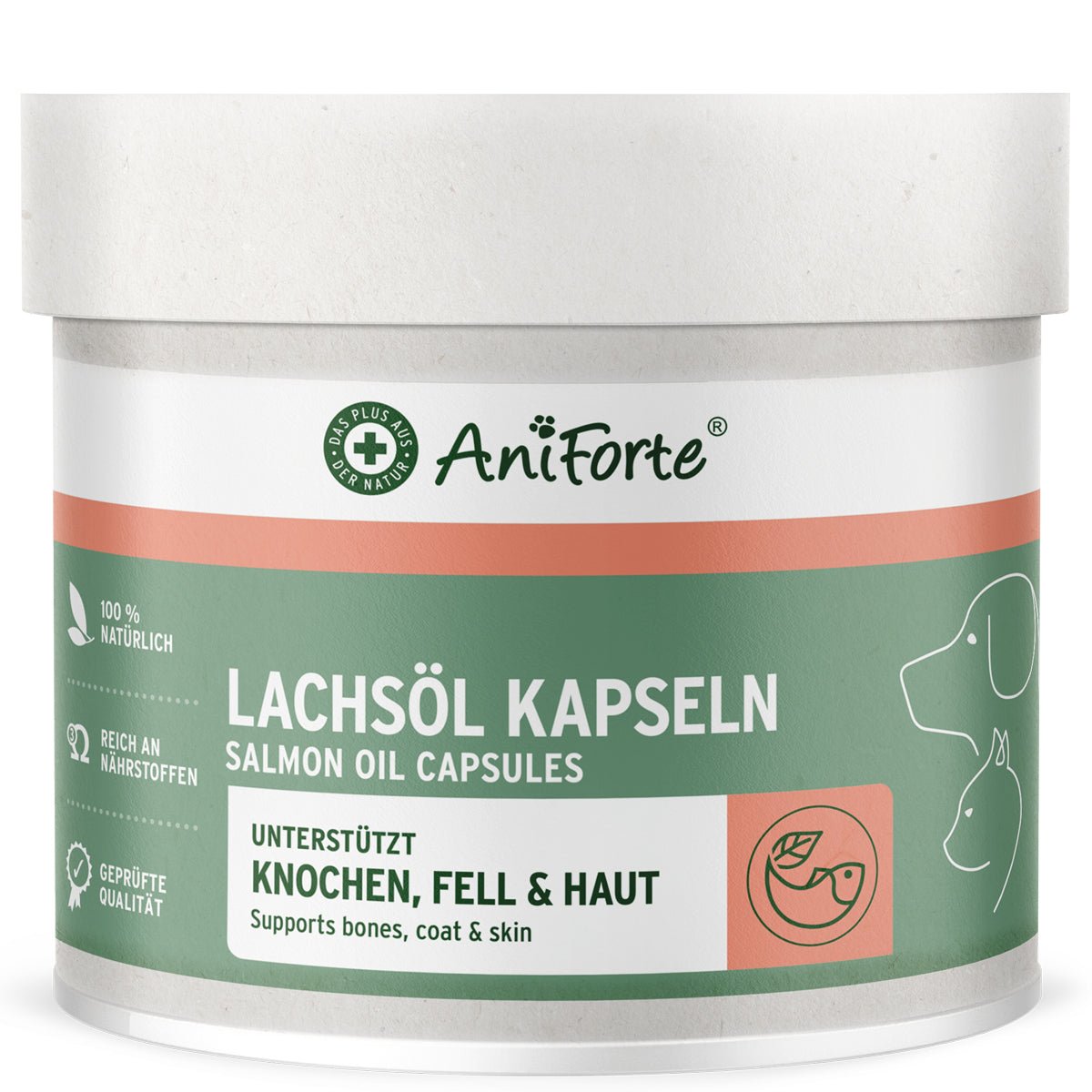 Lachsöl Kapseln von AniForte