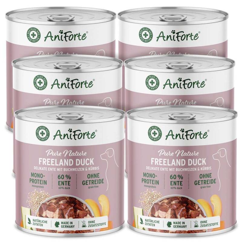 Nassfutter Freeland Duck - "Ente mit Buchweizen" von AniForte