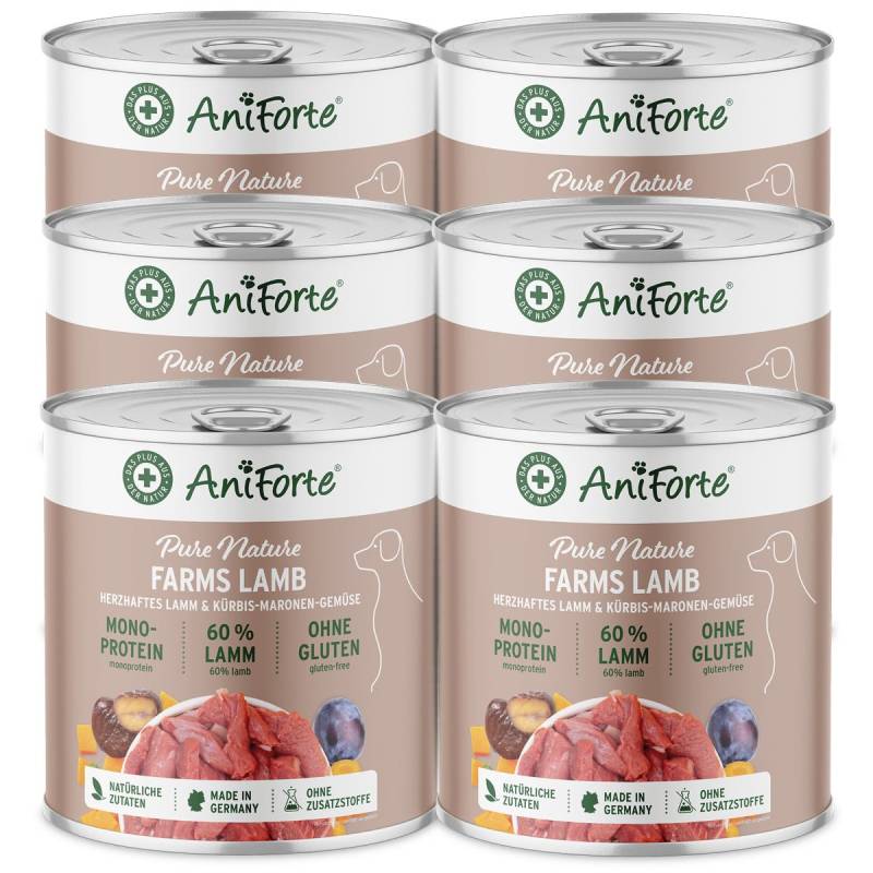 Nassfutter FarmsLamb – "Lamm mit Kürbis" von AniForte