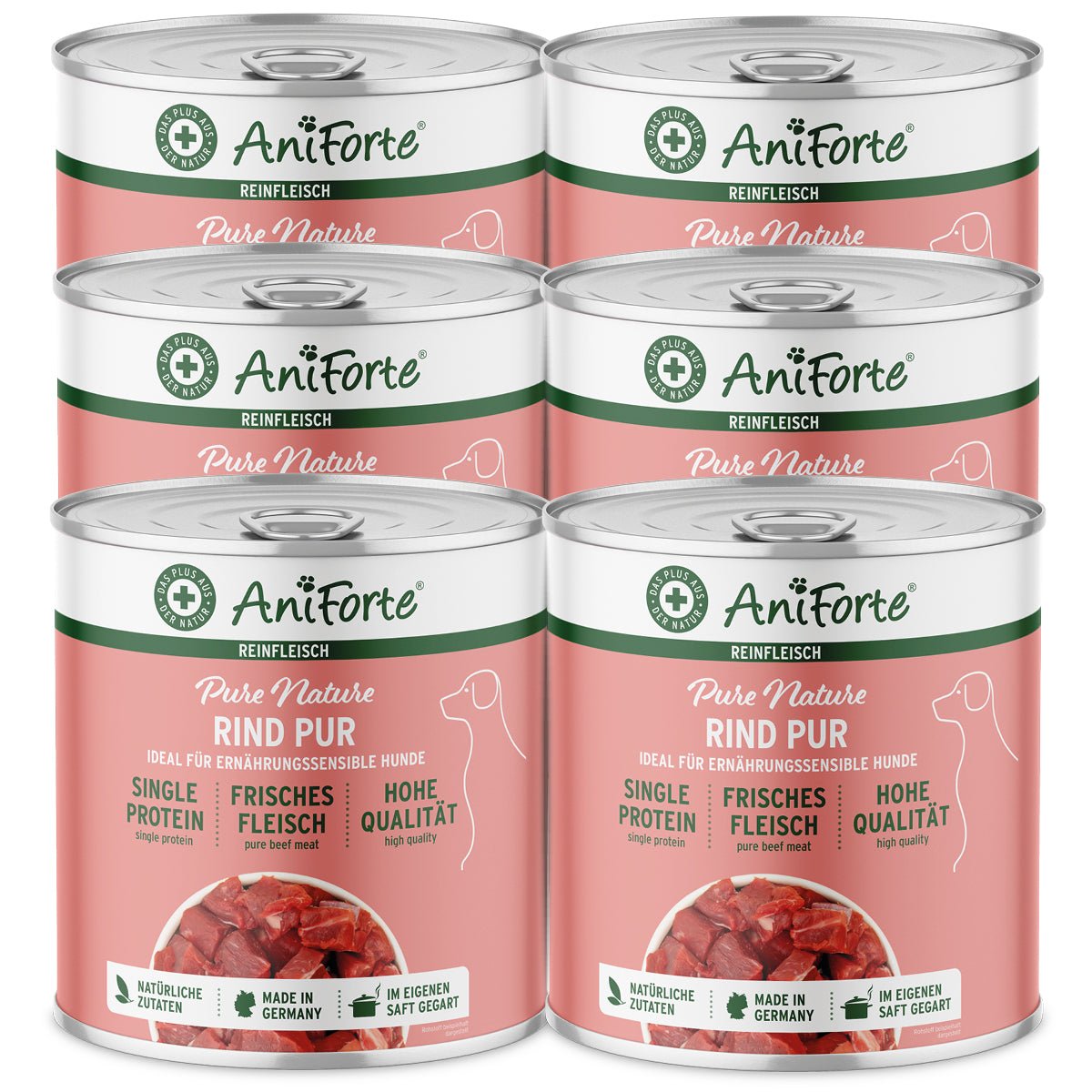 Nassfutter Rind Pur Nassfutter Rind Pur von AniForte