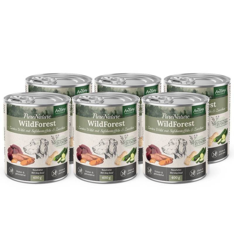 Nassfutter Wild Forest – "Wild mit Zucchini" von AniForte