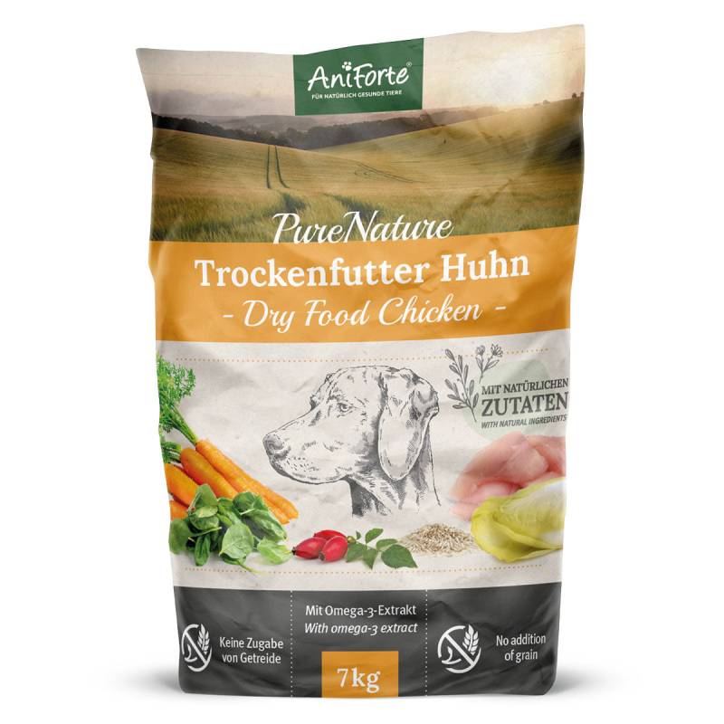 Trockenfutter Huhn – Feines Huhn mit Reis & Karotten von AniForte