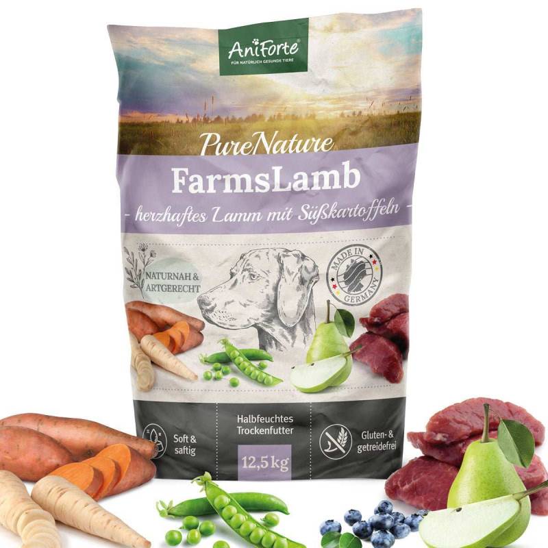 Trockenfutter FarmsLamb – Herzhaftes Lamm mit Süßkartoffeln von AniForte