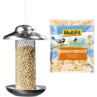 AniOne Futtersäule Erdnüsse mit MultiFit Erdnussbruch von AniOne