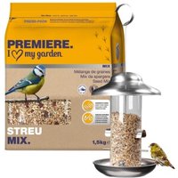 AniOne Futtersäule mit Premiere Streu-Mix von AniOne