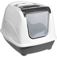 AniOne Katzentoilette Flip Cat M dunkelgrau von AniOne