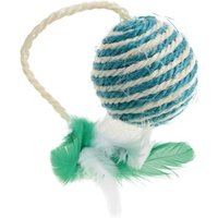 AniOne Spielz. Sisal Ball mit Feder 6cm von AniOne