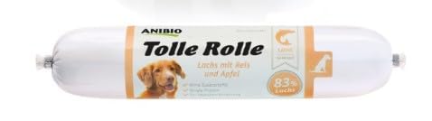 8 x Tolle Rolle Ente 400g Nassfutter für Hunde - mit Apfel und Feldsalat - Getreidefrei 8 x Tolle Rolle Ente 400g Nassfutter für Hunde - mit Apfel und Feldsalat - Getreidefrei von Anibio