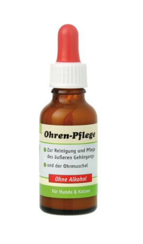 Anibio 95042 Ohren-Pflege 30 ml Pflegemittel für Hunde und Katzen von Anibio