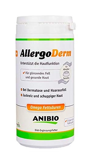 Anibio Allergoderm 150g Ergänzungsfutter für Hunde und Katzen, 1er Pack (1 x 0.15kg) von Anibio