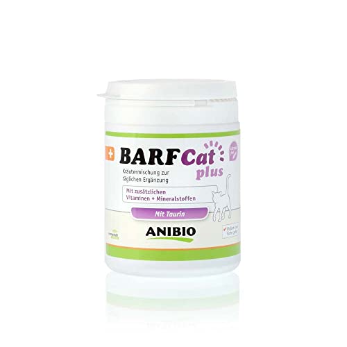 Anibio Barf Cat Plus 120g - Katzen Barf - mit Taurin - barfen - Vitamine und Mineralstoffe - Getreidefrei -Katze von Anibio