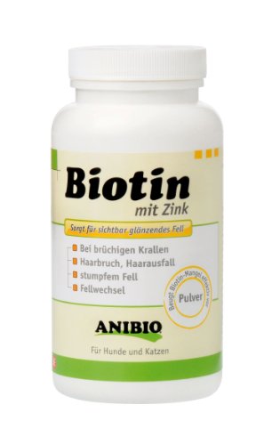 Anibio Biotin - Ergänzungsfuttermittel für Hunde und Katzen - 220 g von Anibio