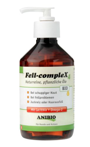 Anibio Fell-Complex 300 ml Ergänzungsfutter für Hunde und Katzen, 1er Pack (1 x 0.3 l) von Anibio