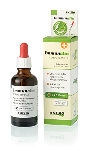 Anibio Immunalin - Ergänzungsfuttermittel für Hunde und Katzen - 50 ml von Anibio