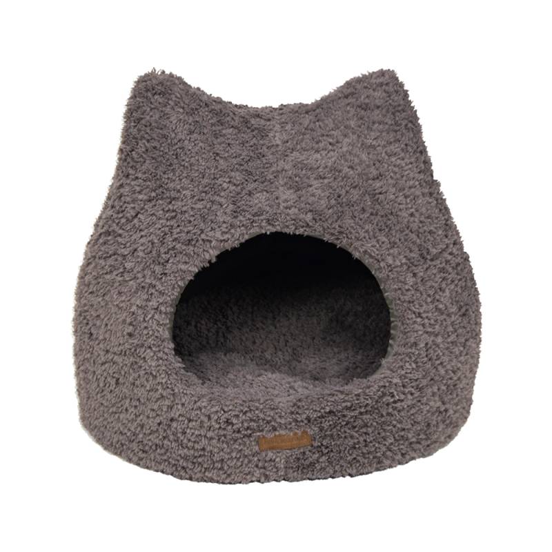 Animal Boulevard Curl Plush Iglu - Grau von Animal Boulevard