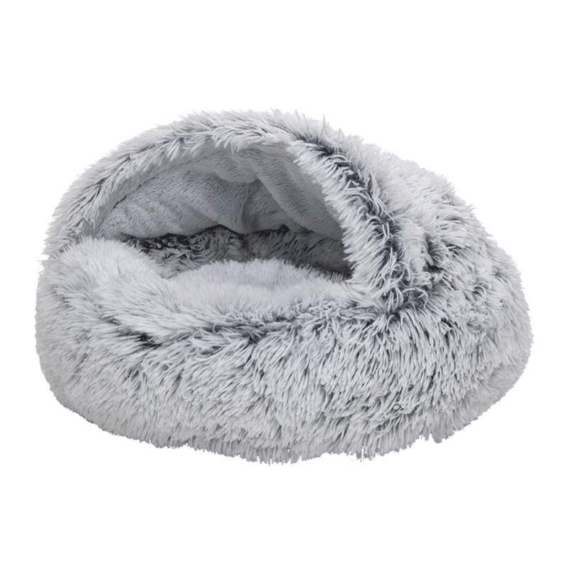 Animal Boulevard Long Plush Höhle - Grau - M von Animal Boulevard
