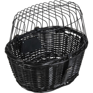 Animal Boulevard Rattan Fahrradkorb für Lenker - schwarz Pro Stück Animal Boulevard Rattan Fahrradkorb für Lenker - schwarz Pro Stück von Animal Boulevard
