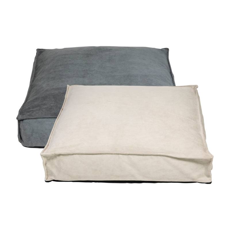 Animal Boulevard Square Orthopädisches Hundebett - Aschgrau - L von Animal Boulevard
