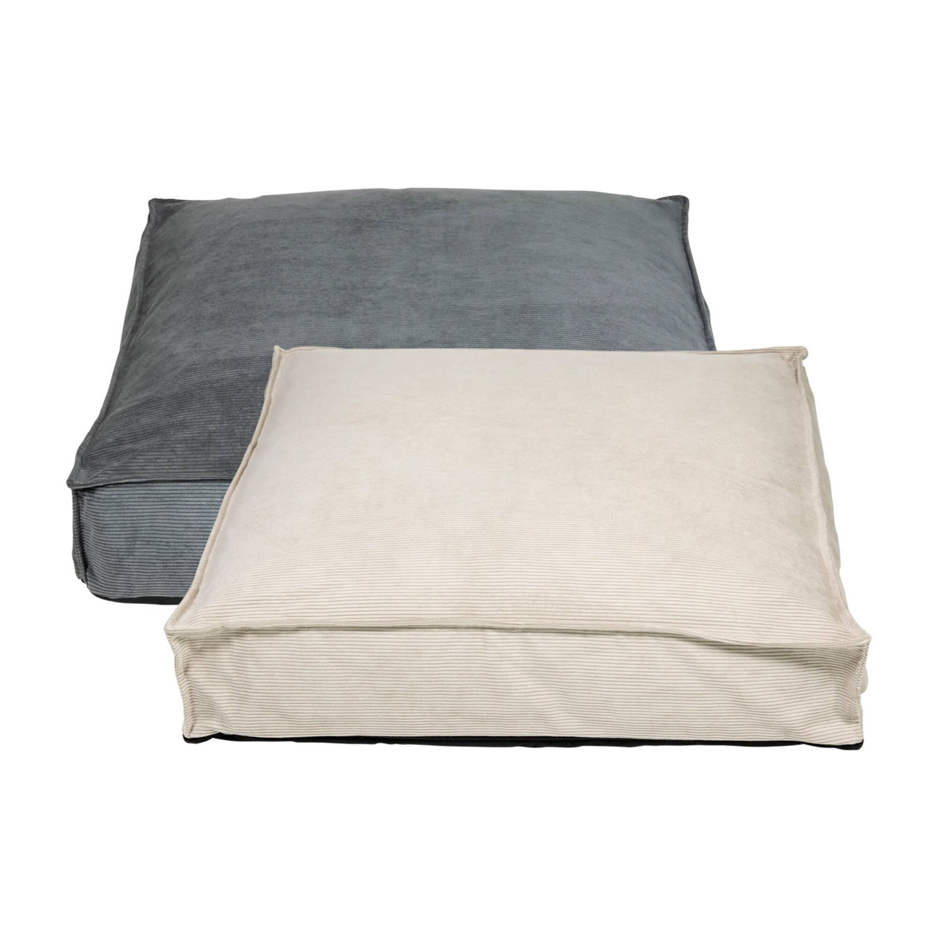 Animal Boulevard Square Orthopädisches Hundebett - Aschgrau - M von Animal Boulevard