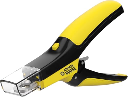 Animal House Precision PRO: Nagelknipser mit LED-Beleuchtung und fortschrittlichem Sicherheitssystem, mit integrierter Vergrößerungslinse – präziser und sicherer Schnitt für Hunde und Katzen Animal House Precision PRO: Nagelknipser mit LED-Beleuchtung und fortschrittlichem Sicherheitssystem, mit integrierter Vergrößerungslinse – präziser und sicherer Schnitt für Hunde und Katzen von Animal House