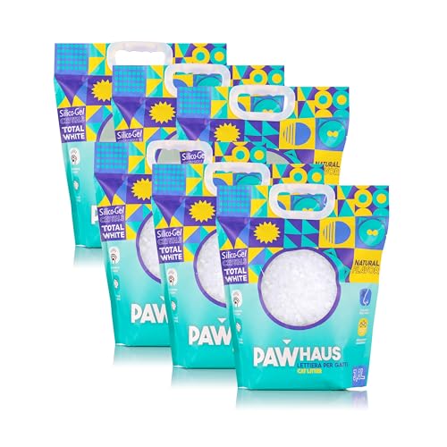 PawHaus - 3,8 l Siliziumkristall-Katzenstreu - antistatisch und sicher - staubfrei - Ultra saugfähig - geruchshemmend (6) von Animal House