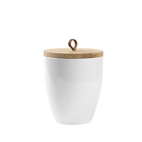 Animal Tree Keramik Tierurne Blanc, Keramik Tierurne mit Holzdeckel für Hunde und Katzen, für Tiere bis zu einem Lebendgewicht von ca. 15 kg Animal Tree Keramik Tierurne Blanc, Keramik Tierurne mit Holzdeckel für Hunde und Katzen, für Tiere bis zu einem Lebendgewicht von ca. 15 kg von Animal Tree