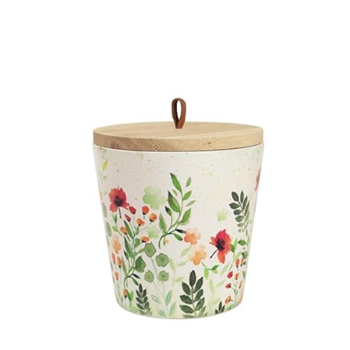 Animal Tree Keramik Tierurne Blumenwiese, Keramik Tierurne mit Holzdeckel für Hunde und Katzen, Für Tiere bis zu einem Lebendgewicht von ca. 15 kg Animal Tree Keramik Tierurne Blumenwiese, Keramik Tierurne mit Holzdeckel für Hunde und Katzen, Für Tiere bis zu einem Lebendgewicht von ca. 15 kg von Animal Tree