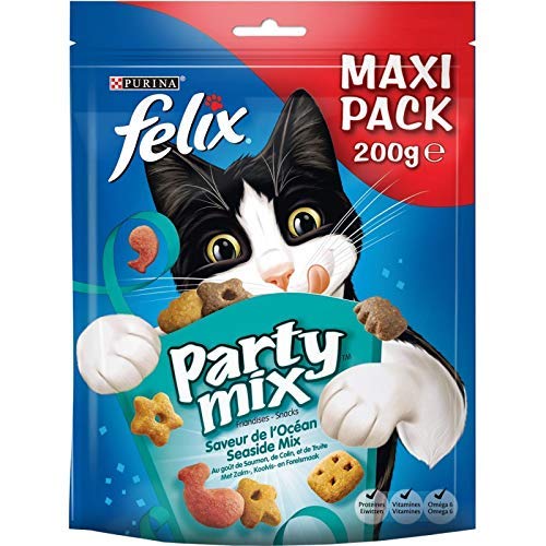 Animalerie Felix – Party Mix Seaside 200 g – 4 Stück von Animalerie