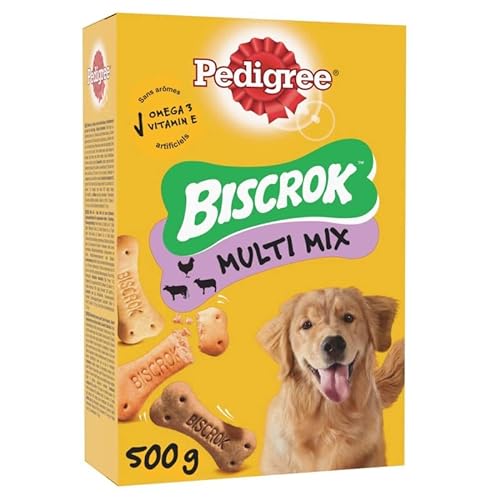 Animalerie Pedigree Keksdose für Hunde, Biscrok, 6 x 500 g, 1 Stück von Animalerie