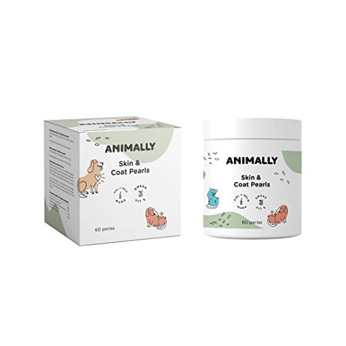 Animally Skin & Coat Pearls 60 Perlen. Haut und Fell Gesundheit für Hunde und Katzen von Animally