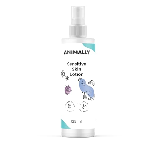 Animally Beruhigende Lotion für empfindliche Haut für Hunde und Katzen, 125 ml von Animally